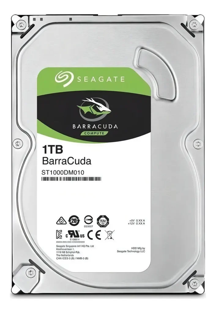 Imagem do hd seagate 1tb ilustrativo.